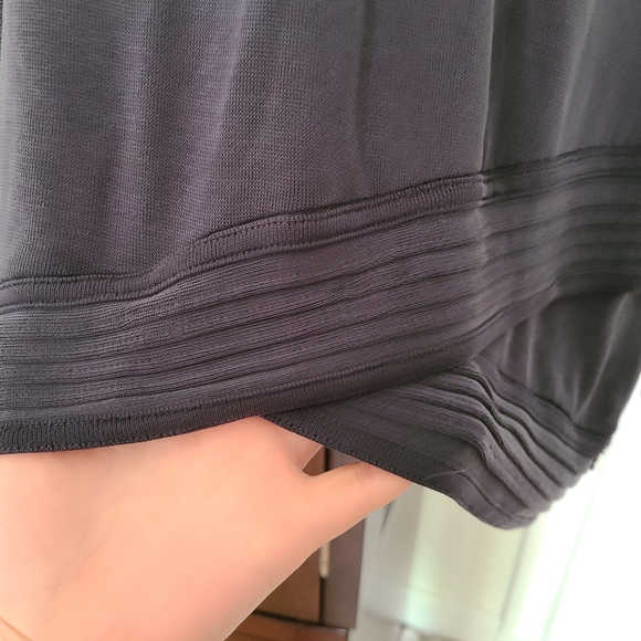 Athleta Front Cross Over Draped Sweater Size Medi - Picture 4 of 11